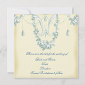 Georgiana (Cream) Save the Date (Rückseite)