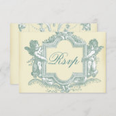 Georgiana (Cream) Wedding RSVP (Vorne/Hinten)