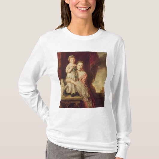 Georgiana, Grafschaft Spencer mit Lady T-Shirt (Vorderseite)