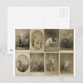 Georgiana Houghton Postkarte (Vorne/Hinten)