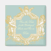 Georgiana (Marie Antoinette Blue) Save the Date