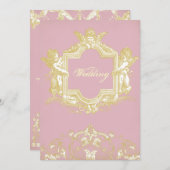 Georgiana (Peony pink) Einladung (Vorne/Hinten)