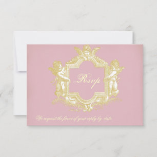Georgiana (Pfingstrosé) RSVP Einladung