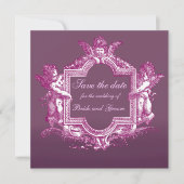 Georgiana (Plum) Save the Date (Vorderseite)