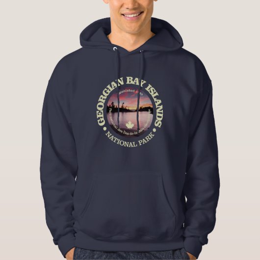 Georgianische Bucht Hoodie (Vorderseite)