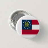 Georgianische Flagge, Flagge Georgiens Button (Vorne & Hinten)