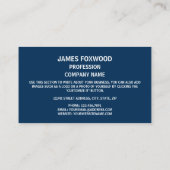 Georgianische Flagge, Flagge Georgiens Visitenkarte (Rückseite)