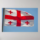 Georgianische Flagge Poster (Vorne)