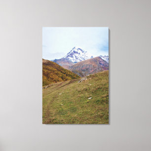 Georgianische Landschaft Leinwanddruck