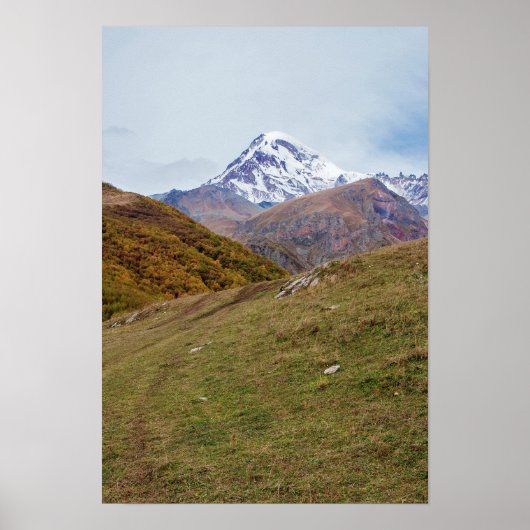 Georgianische Landschaft Poster (Vorne)
