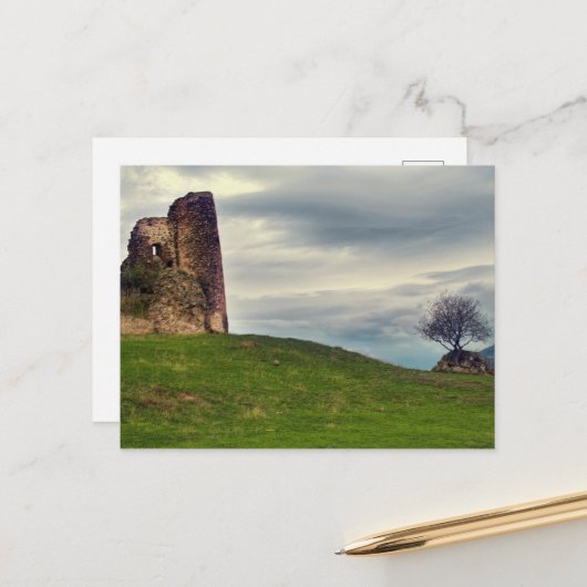 Georgianische Landschaft Postkarte (Vorderseite/Rückseite Beispiel)