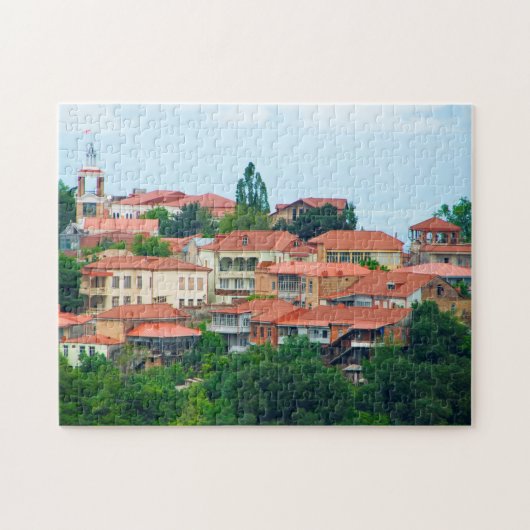 Georgianische Stadtlandschaft Puzzle (Horizontal)
