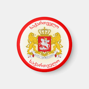 Georgias Heritage-Emblem Magnet