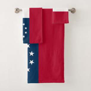 Georgias Staatsflagge Badhandtuch Set