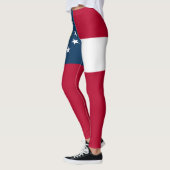 Georgias Staatsflagge Leggings (Links)