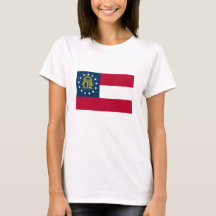 Georgias Staatsflagge T-Shirt