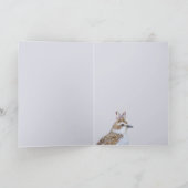 Georgie die Schneedeckerkarte Karte (Innenseite)