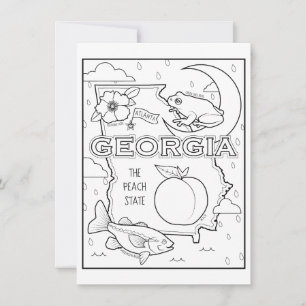 Georgie Farbe Einladung