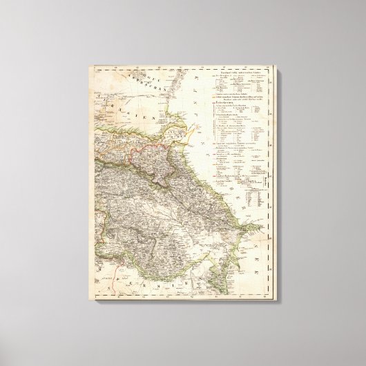 Georgien 15 leinwanddruck (Vorderseite)