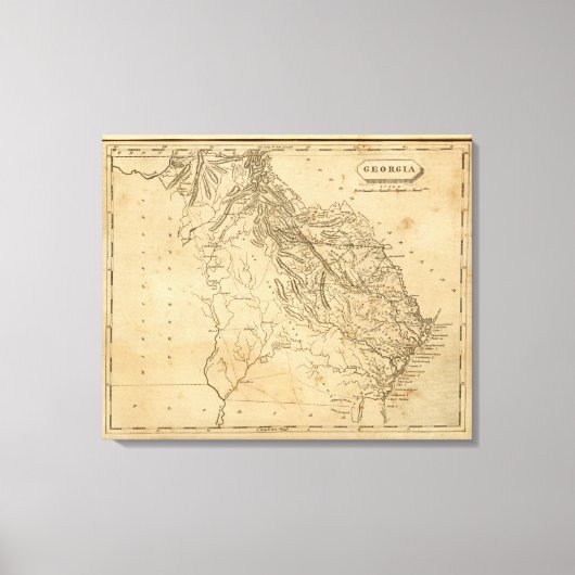 Georgien 4 leinwanddruck (Vorderseite)