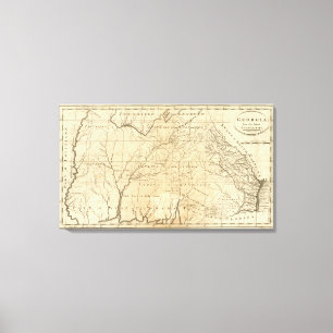 Georgien 4 leinwanddruck