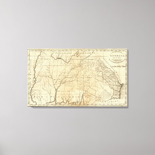 Georgien 4 leinwanddruck (Vorderseite)