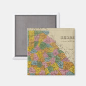 Georgien 4 magnet (Vorderseite/Rückseite)