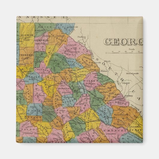 Georgien 4 magnet (Vorne)