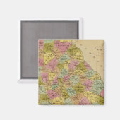 Georgien 4 magnet (Vorderseite/Rückseite)