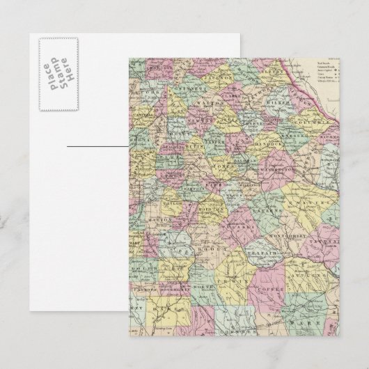 Georgien 5 postkarte (Vorne/Hinten)