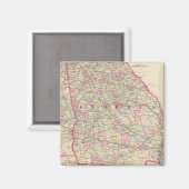 Georgien, Alabama Magnet (Vorderseite/Rückseite)