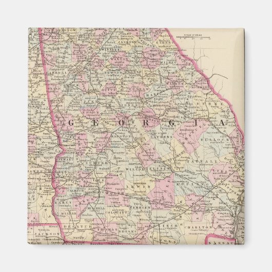 Georgien, Alabama Magnet (Vorne)