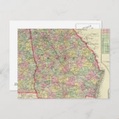 Georgien, Alabama Postkarte (Vorne/Hinten)