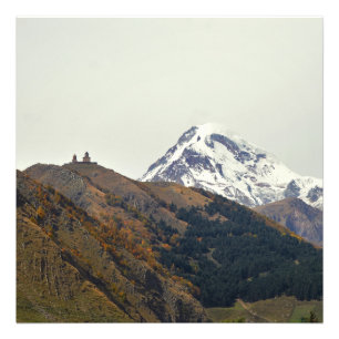 Georgien, Berg Kazbegi Fotodruck