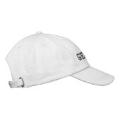 Georgien bestickte anpassbare Cap Cool grau Baseballkappe (Rechts)