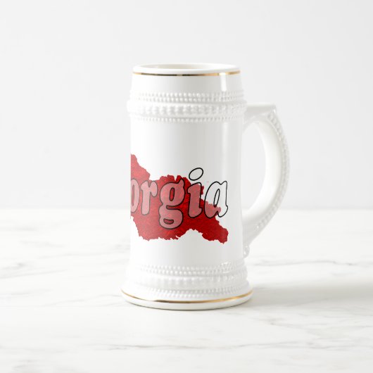 Georgien Bierglas (VorderseiteRechts)