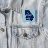 Georgien Blue im Jahr 2024 gedreht Button (Beispiel)