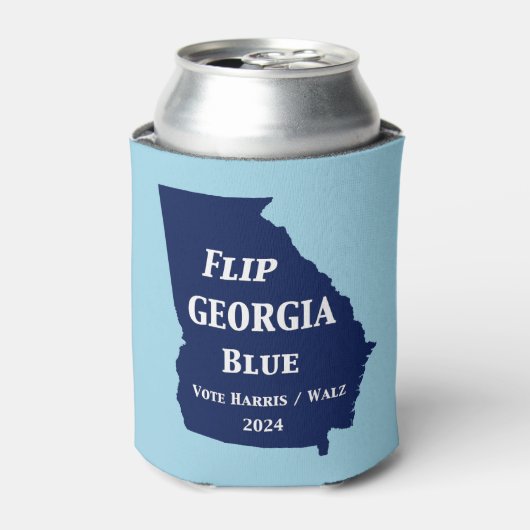 Georgien Blue im Jahr 2024 gedreht Dosenkühler (Kanne Vorderseite)