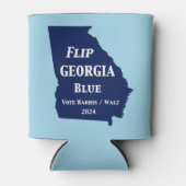 Georgien Blue im Jahr 2024 gedreht Dosenkühler (Vorderseite)