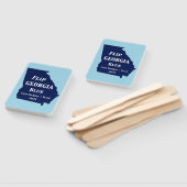 Georgien Blue im Jahr 2024 gedreht Fächer (Non-assembled)