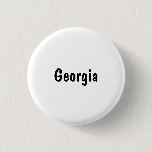 Georgien Button (Vorderseite)