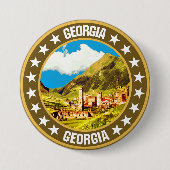 Georgien Button (Vorderseite)