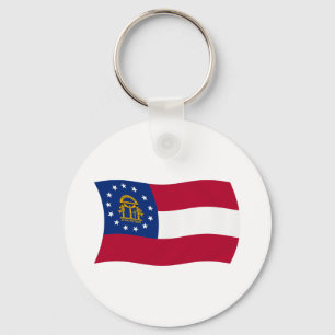 Georgien-Flag-Schlüsselanhänger Schlüsselanhänger