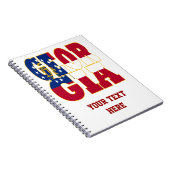 Georgien - Flaggenstaat Notizblock (Rechte Seite)