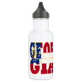 Georgien - Flaggenstaat Trinkflasche (Links)