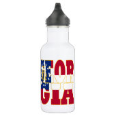 Georgien - Flaggenstaat Trinkflasche (Rechts)