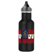 Georgien - Flaggenstaat Trinkflasche (Rechts)