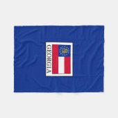 Georgien Fleecedecke (Vorderseite (Horizontal))