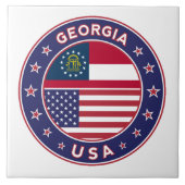 Georgien Fliese (Vorderseite)