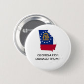 GEORGIEN FÜR DONALD TRUMP 2020 BUTTON (Vorne & Hinten)
